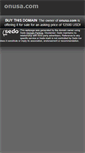 Mobile Screenshot of onusa.com