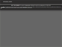 Tablet Screenshot of onusa.com